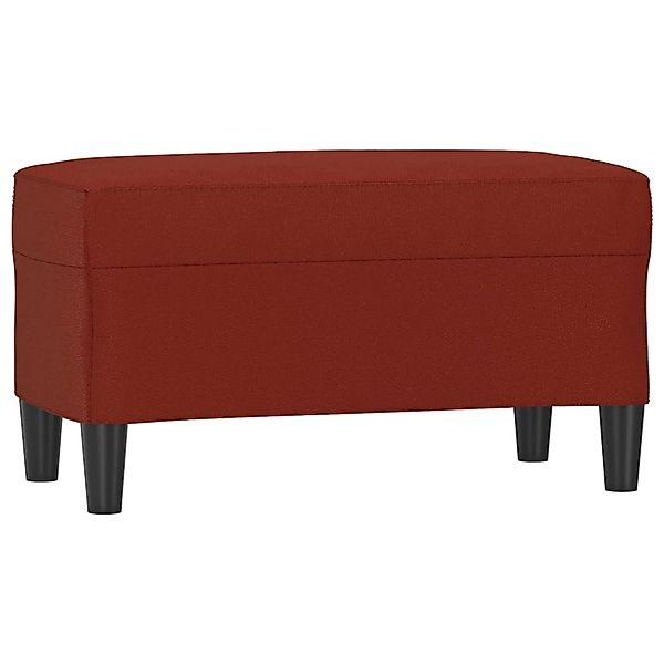 vidaXL Sitzbank Weinrot 70x35x41 cm Kunstleder 349395 günstig online kaufen