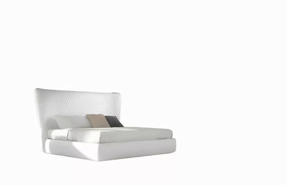 Xlmoebel Bett Neues Luxus-Doppelbett mit Holzrahmen und Kunstlederpolsterun günstig online kaufen