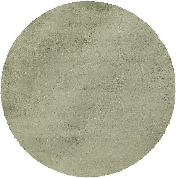 Arte Espina Fellteppich »Rabbit 100«, rund, 45 mm Höhe, Kunstfell, Kaninche günstig online kaufen