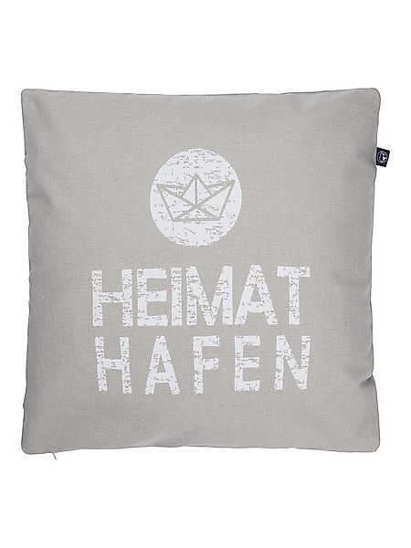 Schietwetter Kissenbezug Sonstiges Kissenbezug "Heimathafen" 50x50cm, (1 St günstig online kaufen