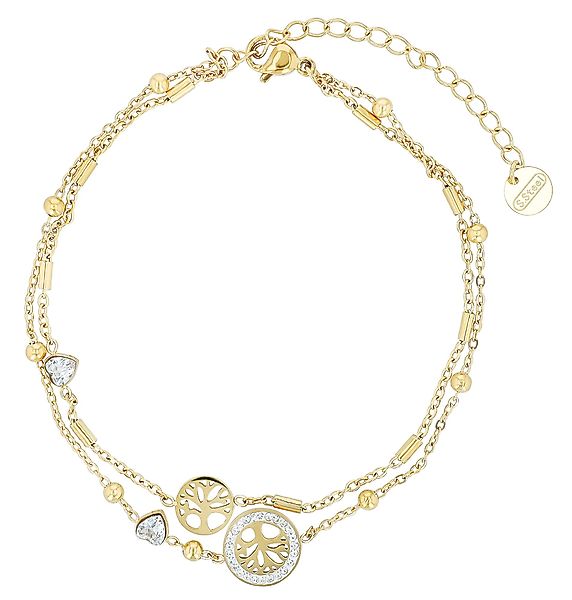 AKZENT Fußkette Danika Fußkette, Lebensbaum, Herz, günstig online kaufen