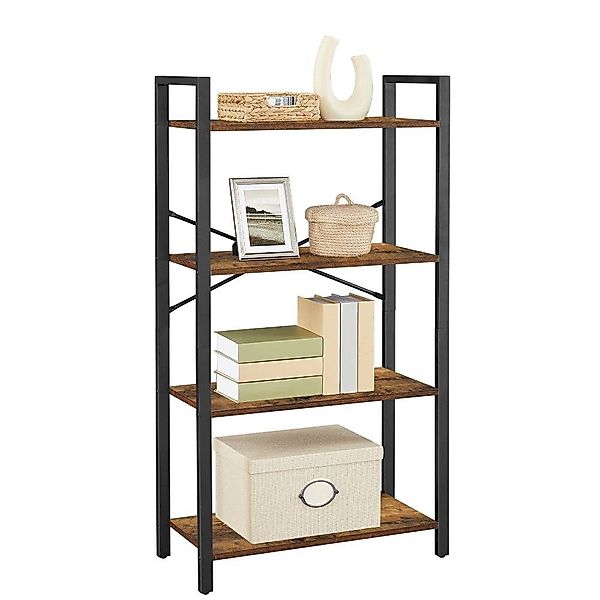 VASAGLE Bücherregal, Standregal, 120/153/186 cm, mit günstig online kaufen