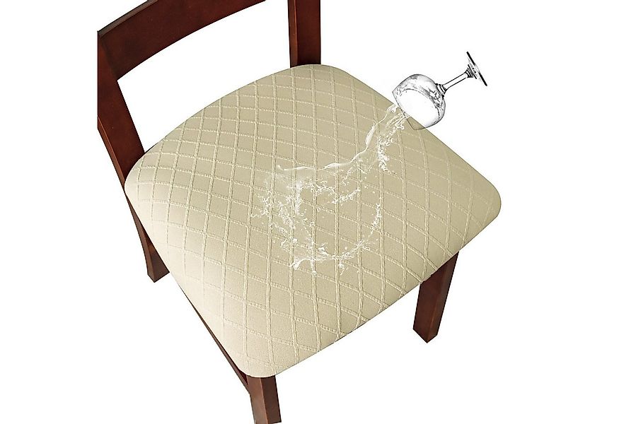 Coonoor Stuhlhusse Sitzbezug Bürostuhl Bezug Stretch Stuhlbezug Sitzfläche günstig online kaufen