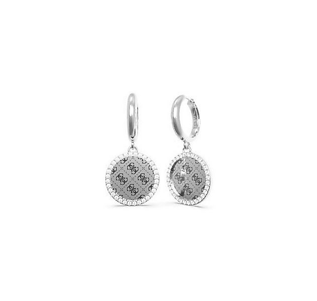 Guess Paar Ohrstecker Luxury steel round earrings Round Harmony JUBE01158JW günstig online kaufen