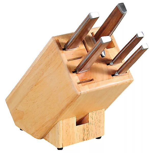 Kesper Messerblock natur Holz 1 tlg. günstig online kaufen