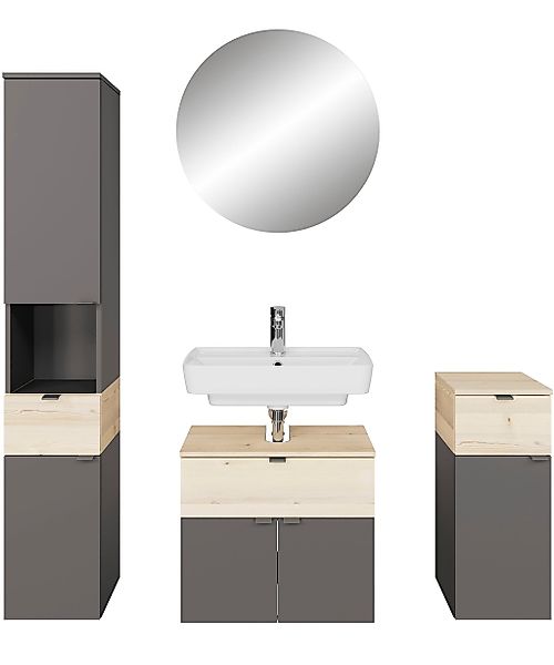 Saphir Badmöbel-Set "Quickset 394" Komplett-Set, 4 Stk. tlg. günstig online kaufen