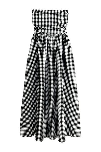 Next Midikleid Bandeau-Midikleid aus Seersucker für günstig online kaufen