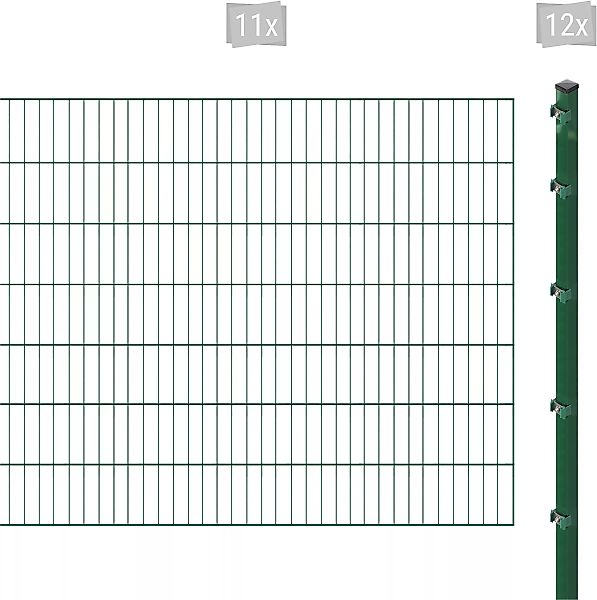 Arvotec Einstabmattenzaun "ESSENTIAL 140 zum Aufschrauben", Zaunhöhe 140 cm günstig online kaufen