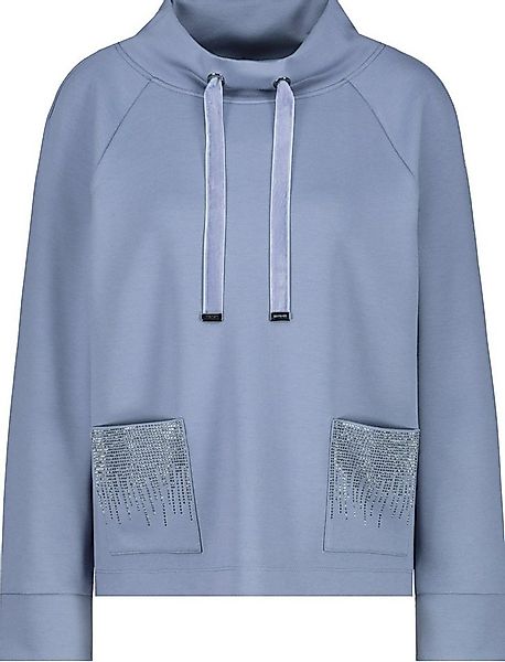 Monari Sweatshirt Mit weichem Material, funkelnden Strasssteinen günstig online kaufen