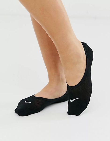 Nike – Everyday Lightweight Footsie – 3er-Pack Socken in Schwarz günstig online kaufen