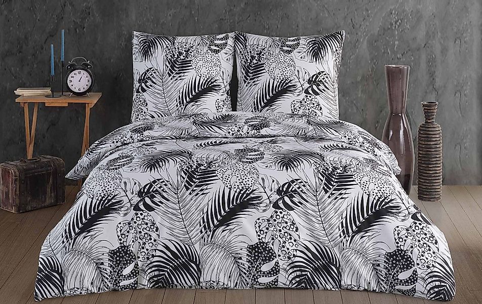 Buymax Bettwäsche Bettbezug-Set Exotic 100% Baumwolle, Baumwolle, 2 teilig, günstig online kaufen