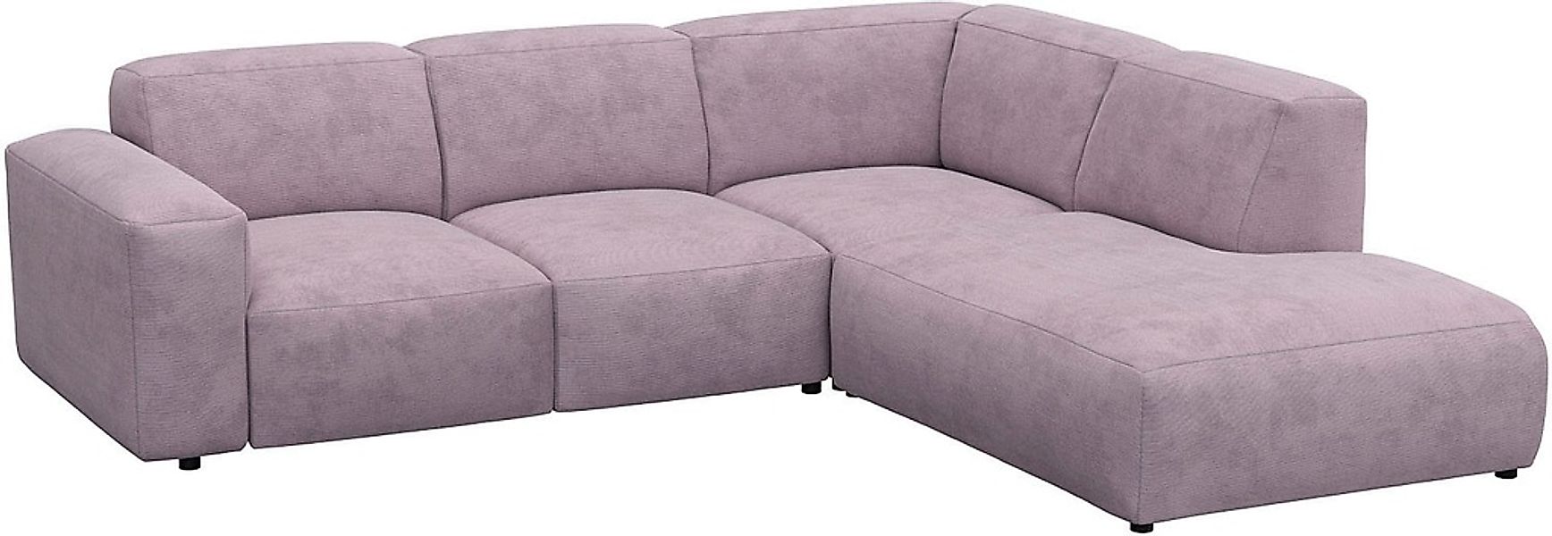 FLEXLUX Ecksofa "Lucera, super Sitzkomfort durch Kaltschaum im Sitz, L-Form günstig online kaufen