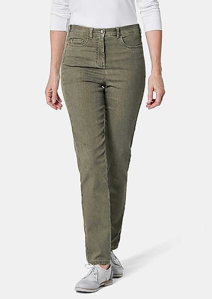 GOLDNER Bequeme Jeans Kurzgröße: Bequeme High-Stretch-Jeanshose günstig online kaufen