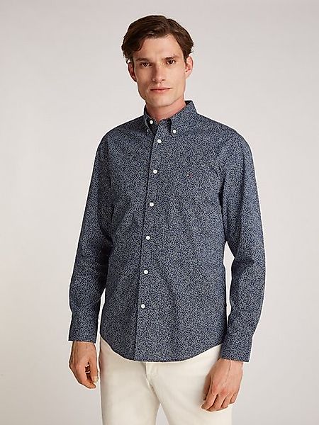 Tommy Hilfiger Langarmhemd FLEX POPLIN LINR günstig online kaufen