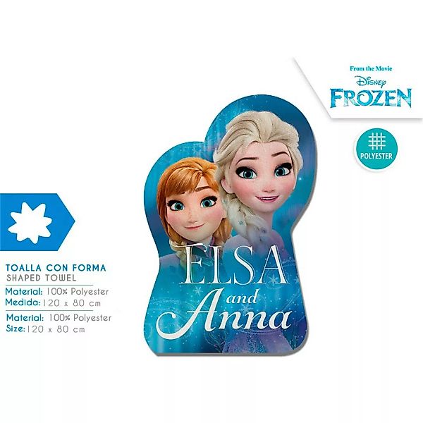 Disney Frozen/ Die Eiskönigin - Form-badetuch günstig online kaufen