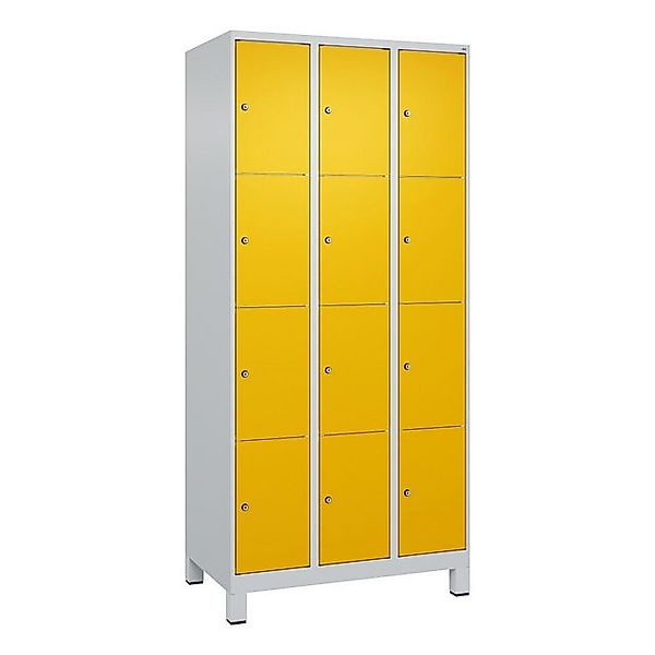 C+P Garderobenschrank Fächerschrank Classic Plus, 4 Fächer übereinander, Ab günstig online kaufen