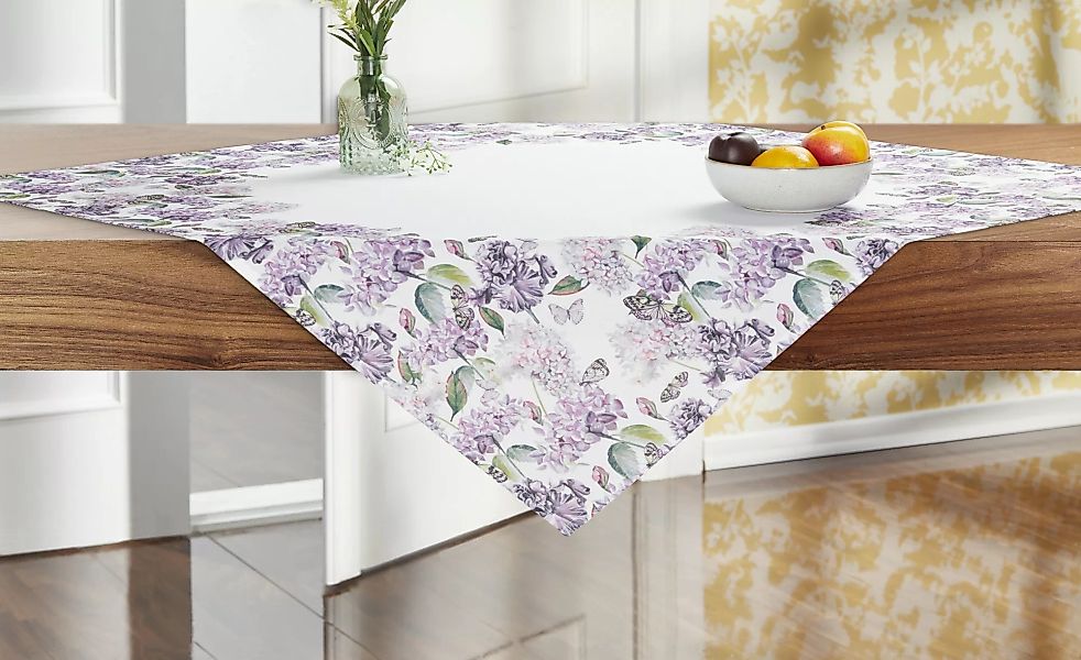 Mitteldecke - lila/violett - 100% Polyester - 85 cm - Sconto günstig online kaufen