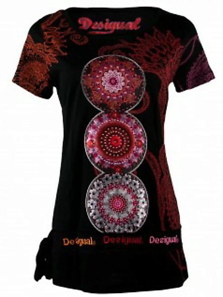Desigual Damen Shirt Berlin Rep (schwarz) günstig online kaufen