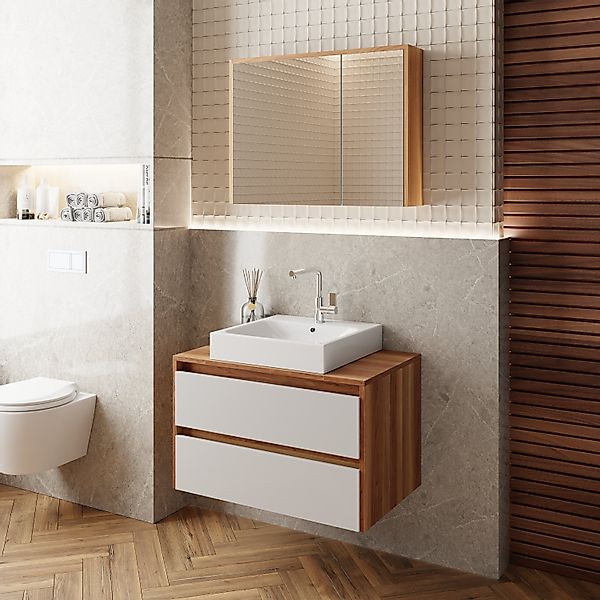Karen Badmöbel-Set Badmöbel Set Loon, (Komplett-Set günstig online kaufen