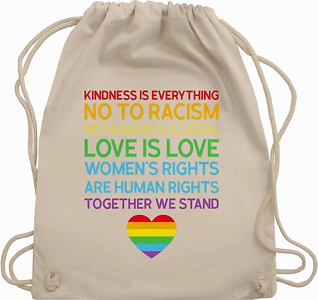 Shirtracer Turnbeutel Together We Stand – günstig online kaufen