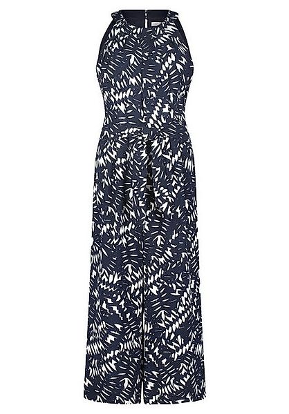 Betty&Co Jumpsuit Overall Lang ohne Arm, Cream/Dark Blue günstig online kaufen