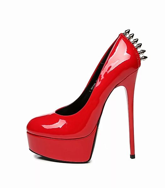 Giaro Plateau Pumps BAD-GIRL Rot lack (Schuhgröße: EUR 42) günstig online kaufen
