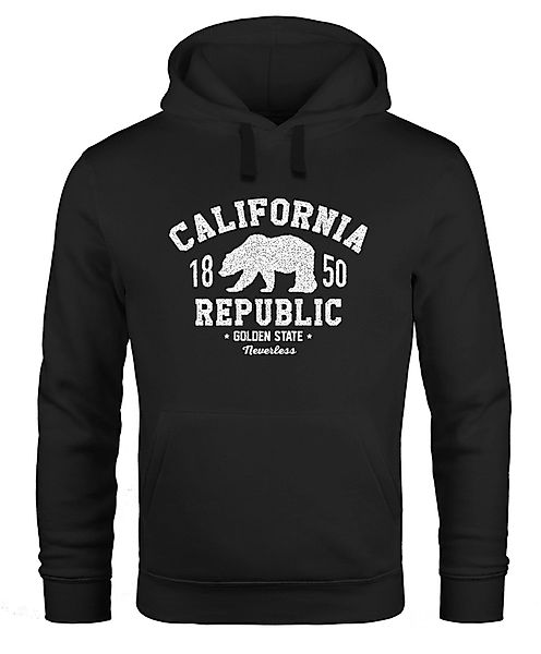 Neverless Hoodie Hoodie Herren California Republic günstig online kaufen