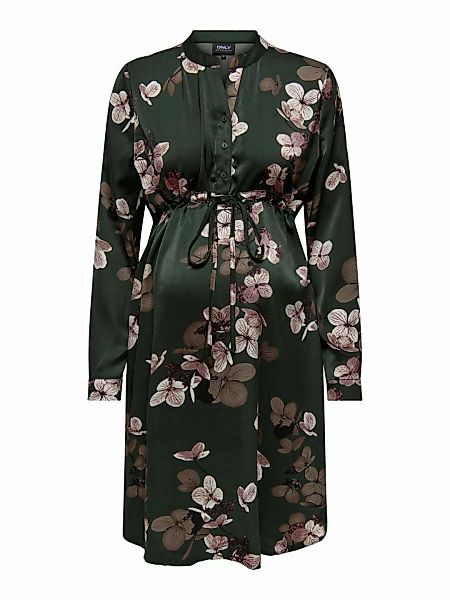 ONLY Mama Langärmeliges Kleid Damen Grün günstig online kaufen