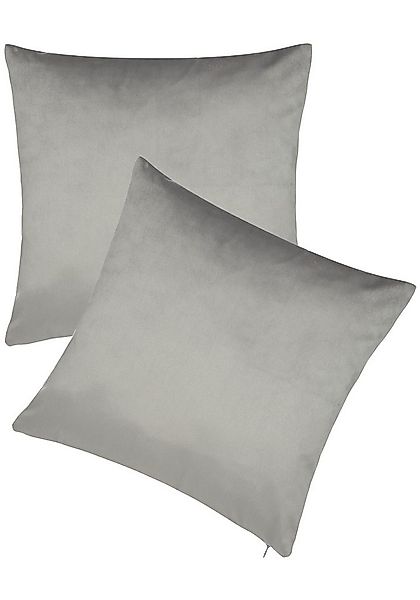 BRB HOME Kissenbezug Kissenhülle Samtkissenbezüge, (2 Stück), 45x45 cm, aus günstig online kaufen