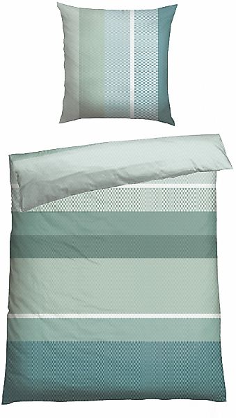 Schiesser Bettwäsche "Endy Stripes aus weicher Baumwolle mit großen und kle günstig online kaufen