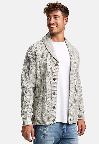 Indicode Strickjacke Herren INIlterly Herrenstrickjacke günstig online kaufen