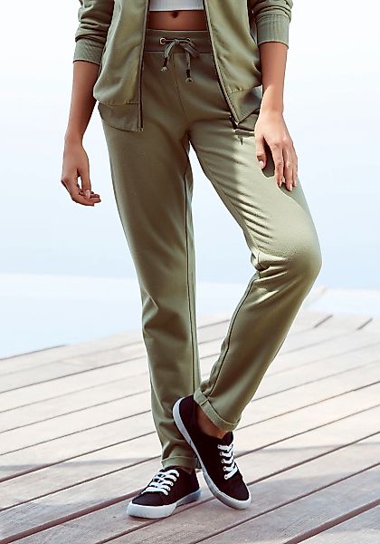 LASCANA Sweathose, mit seitlichen Eingrifftaschen, Loungewear günstig online kaufen