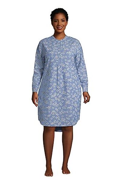 Draper James Chambray-Nachthemd in großen Größen, Damen, Größe: 52-54 Plusg günstig online kaufen