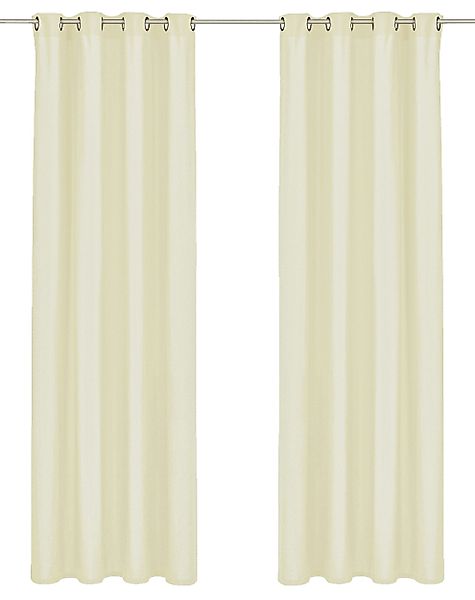 Bruno Banani Vorhang "Lagan" Ösen 2 Stk. tlg. 2-er Set, gewebt, Microfaser, günstig online kaufen