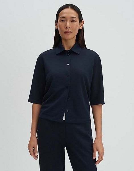 someday Kurzarmshirt Kulea Weite Passform, leicht verkürzt mit Hemdblusenkr günstig online kaufen