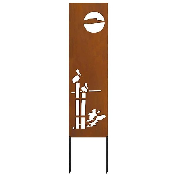 vidaXL Wandbild Garten dekoratives Panel Sonstiges günstig online kaufen