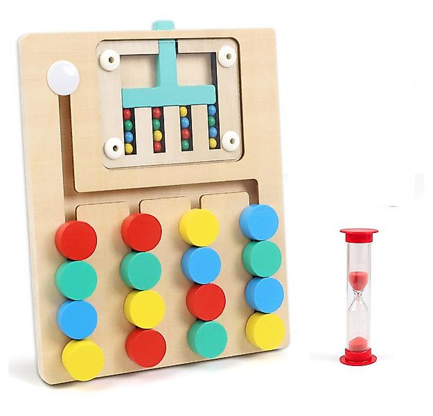 CLTYQ Lernspielzeug Farben-Matching-Puzzle-Spielzeug, Montessori Denksports günstig online kaufen
