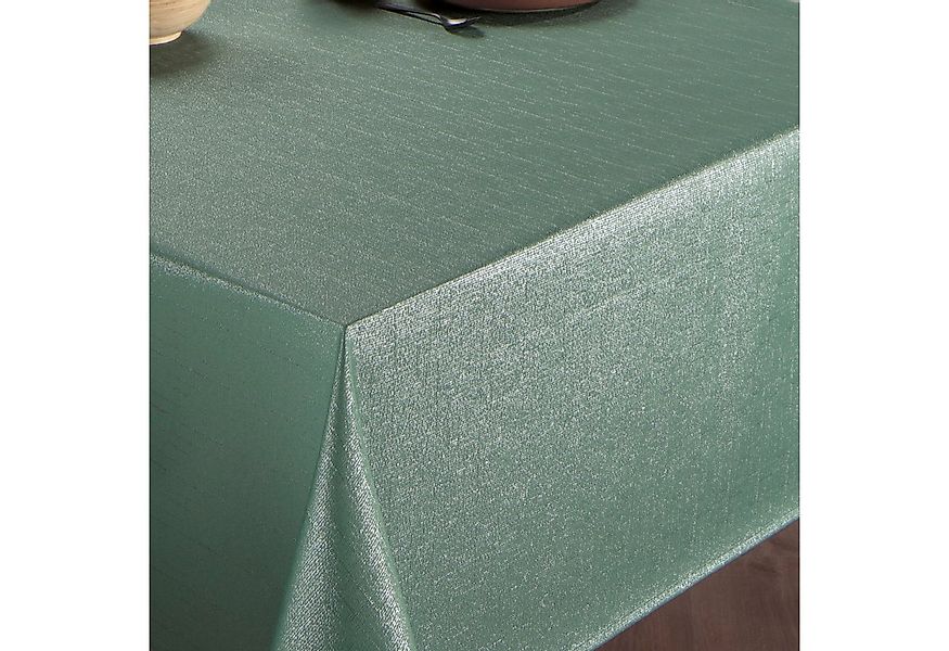 Beautex Tischdecke Lurex Tischdecke Weihnachten, Silber Gold glänzend, Weih günstig online kaufen