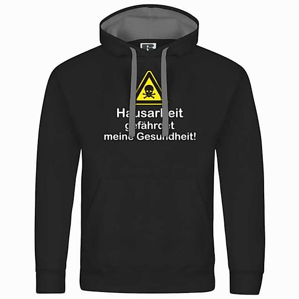 deinshirt Kapuzenpullover Herren Kapuzenpullover Hausarbeit gefährdet meine günstig online kaufen