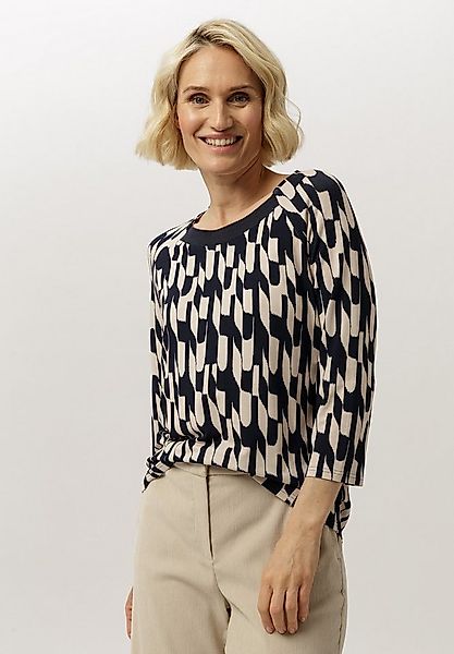 FRANK WALDER 3/4-Arm-Shirt mit Strickbündchen günstig online kaufen