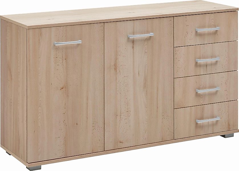 priess Kombikommode "Barcelona mit 4 Schubkästen und Tür in 6 Farben" günstig online kaufen