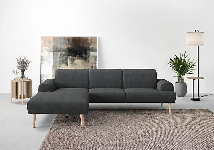 Home affaire Ecksofa »Swift Scandic Design, Federkern für hohen Sitzkomfort günstig online kaufen