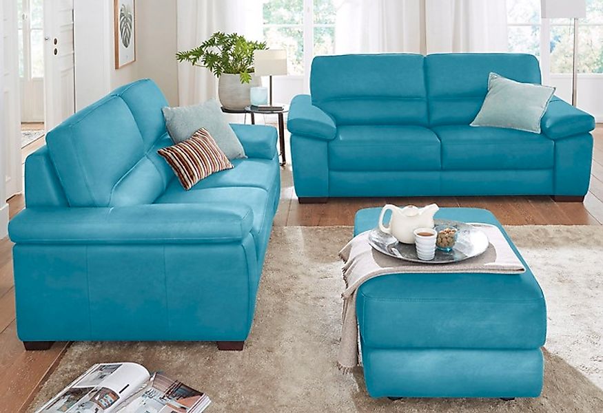 CALIA ITALIA Polstergarnitur »Gaia, hochwertige Garnitur aus 2-Sitzer & 3-S günstig online kaufen