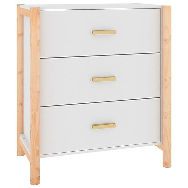 vidaXL Sideboard Weiß 62x38x70 cm Holzwerkstoff 345672 günstig online kaufen