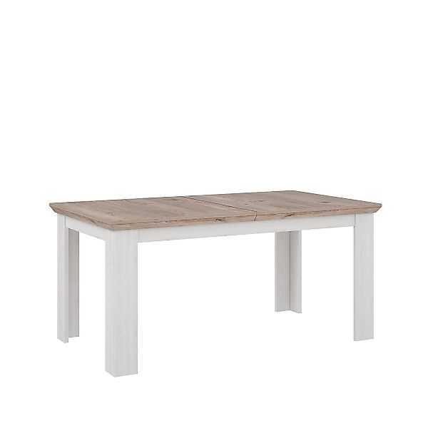 FORTE Esstisch ausziehbar 206,6, Schnee/ Nelson günstig online kaufen