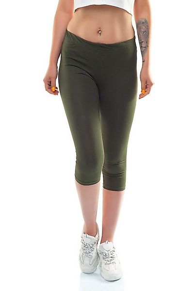 Bongual Caprileggings Basics mit Komfortbund günstig online kaufen