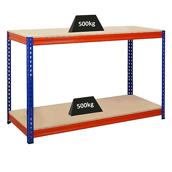 PROREGAL Profi Werkbank STRONG BEAST HxBxT 90x150x60cm mit Fachlast 500kg 2 günstig online kaufen