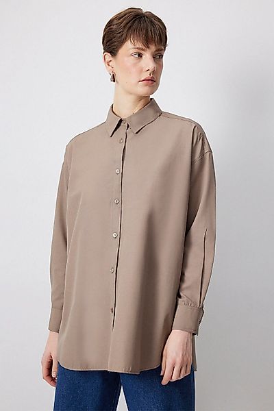 touche prive Hemdbluse POPELINE-HEMD MIT ENTSPANNTER günstig online kaufen