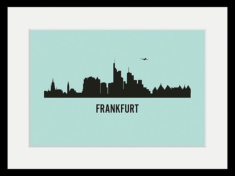 queence Bild "Frankfurt Skyline", Städte-Stadt-Deutschland-Kirche-Gebäude-S günstig online kaufen