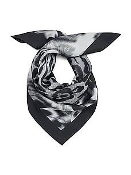 Tuch aus 100% Seide Leo-Dessin Peter Hahn grau günstig online kaufen